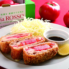 トマロッソ × チーズかつ